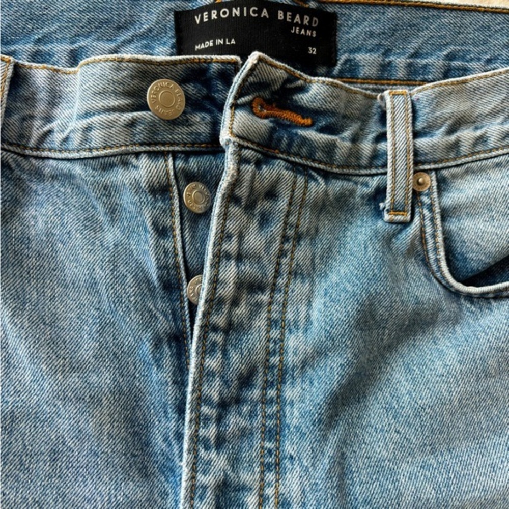 Veronica Beard Jeans size 32 Blake Classic straight high rise